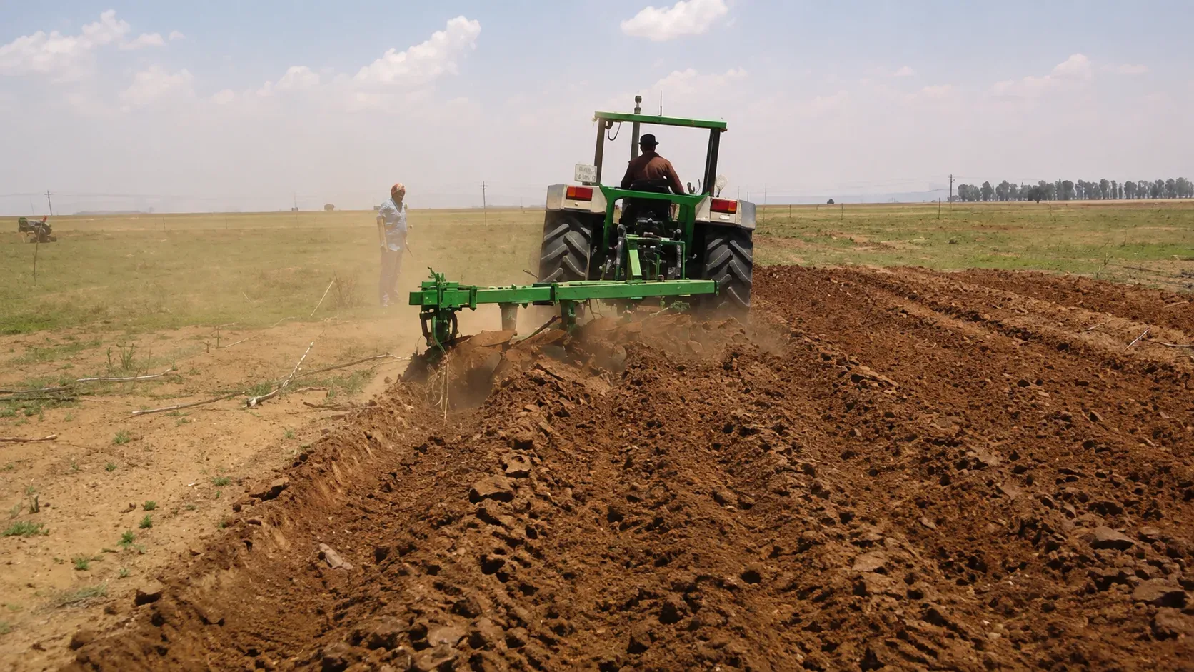 Farm Trailer in use